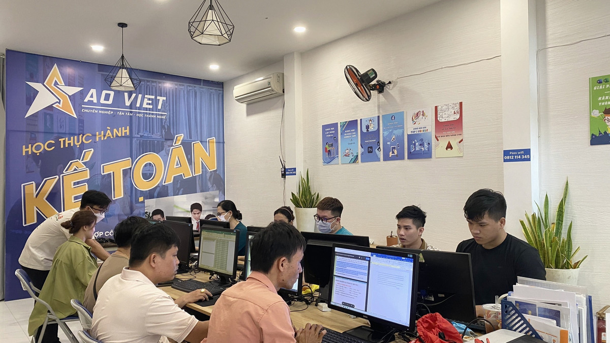 học kế toán nhanh