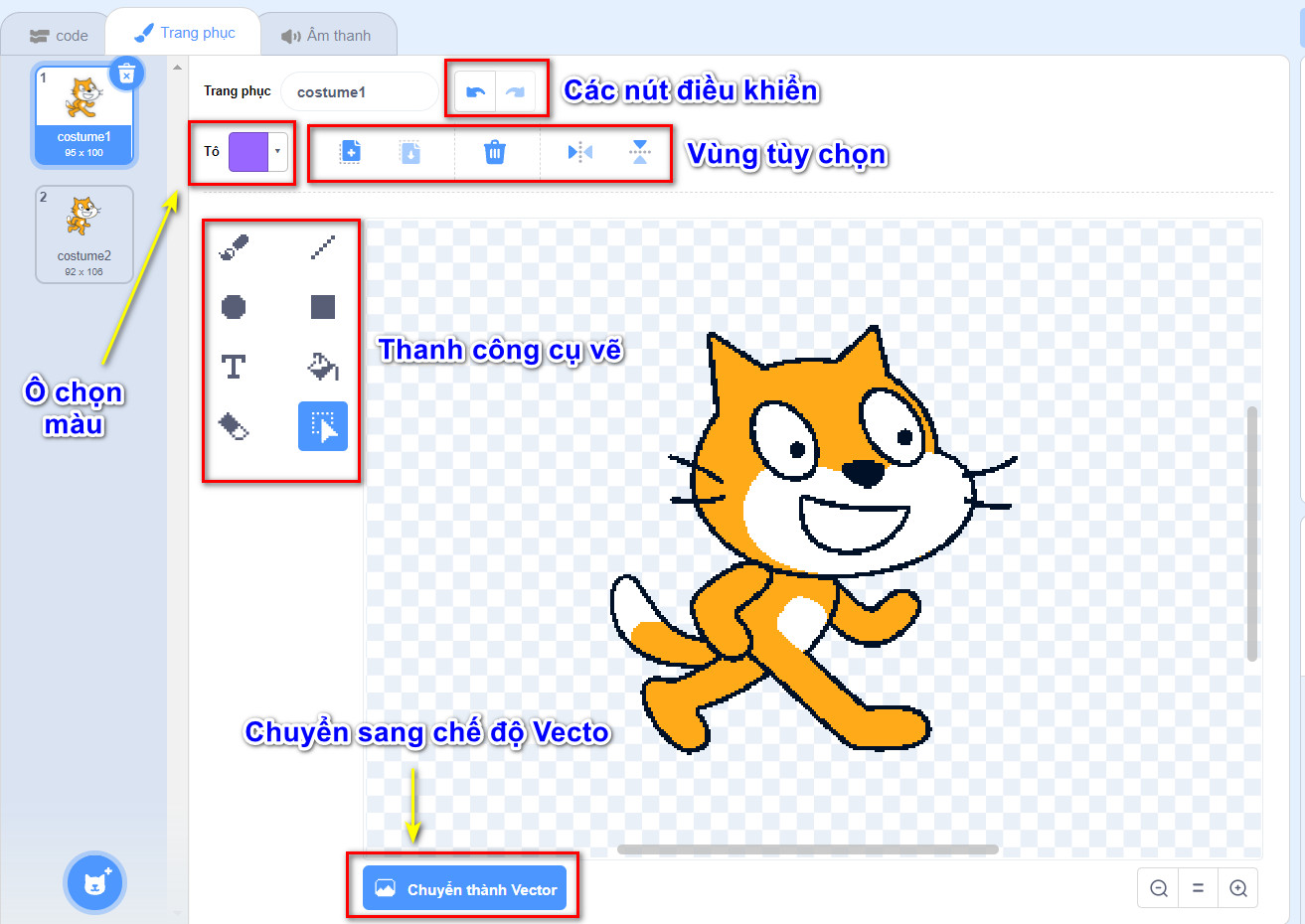 Chế độ Bitmap