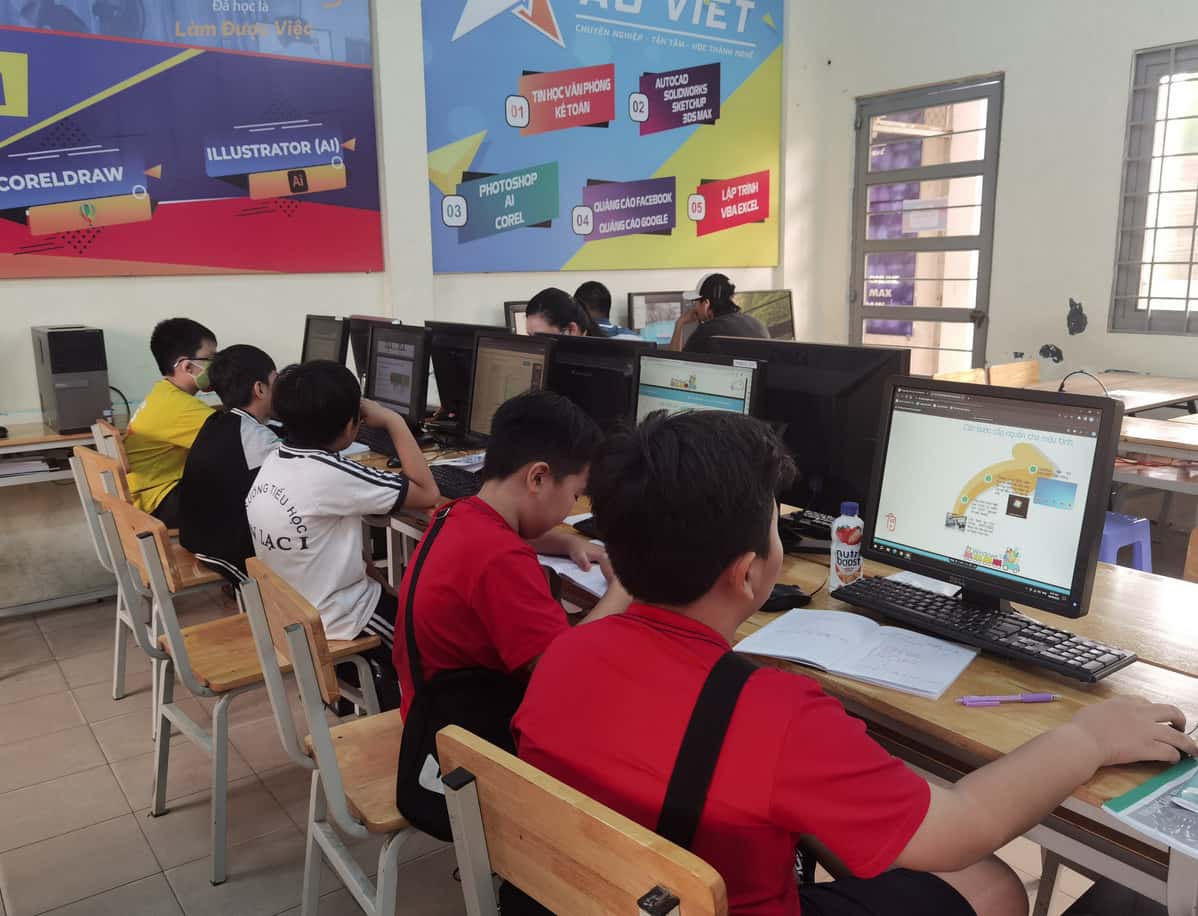khóa học tin họ trẻ em