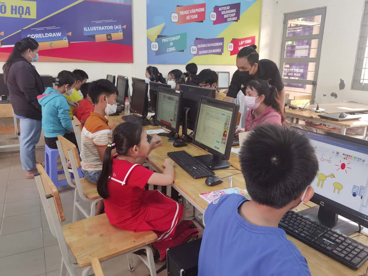 Trung tâm tin học cho trẻ tại quận 6