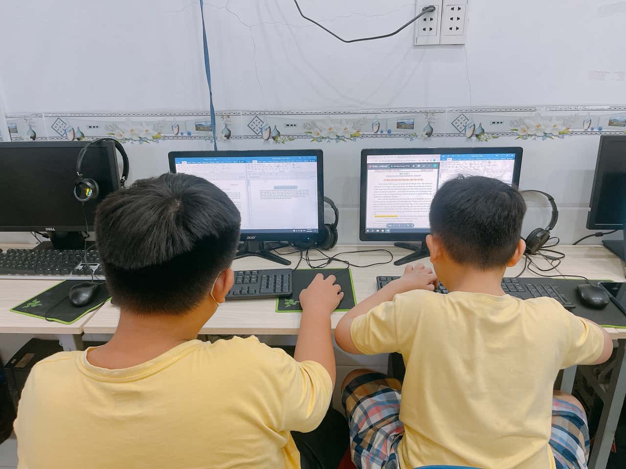 Học tin học trẻ em tại Trung tâm