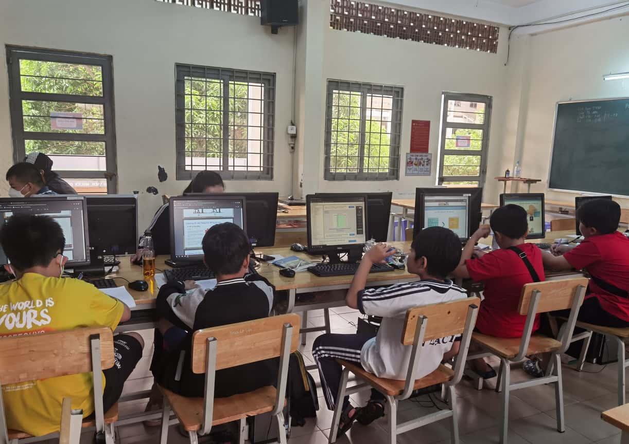 học tin học trẻ em sao việt