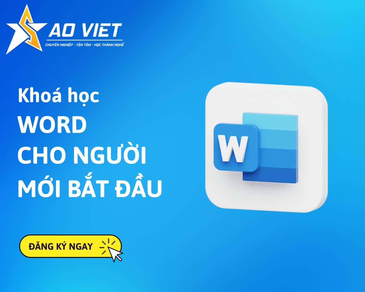 Khóa học Word cho người mới bắt đầu