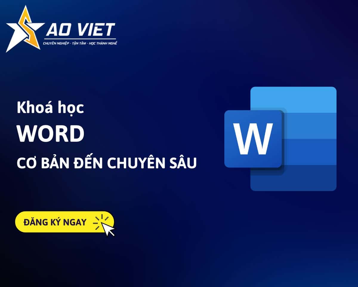 Khóa học Word cơ bản đến chuyên sâu