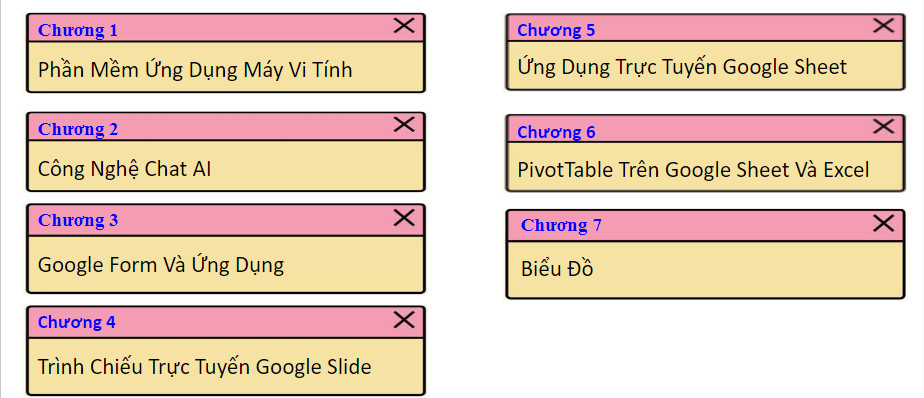 Khóa Học Tin Học Ứng Dụng Dành Cho Trẻ Em
