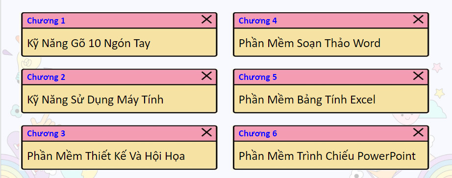 Khóa Học Tin Học Ứng Dụng Dành Cho Trẻ Em