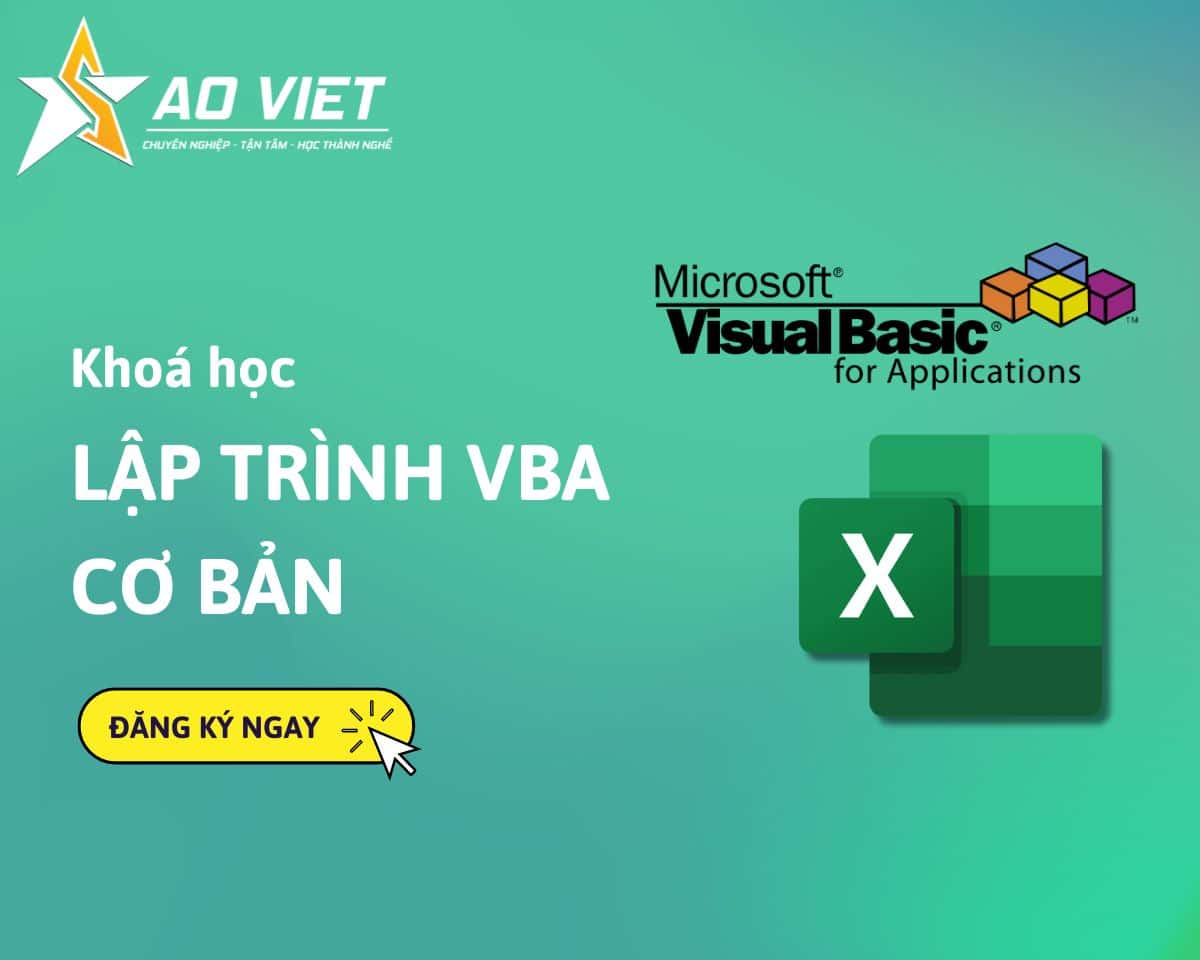 Khóa học lập trình VBA cơ bản