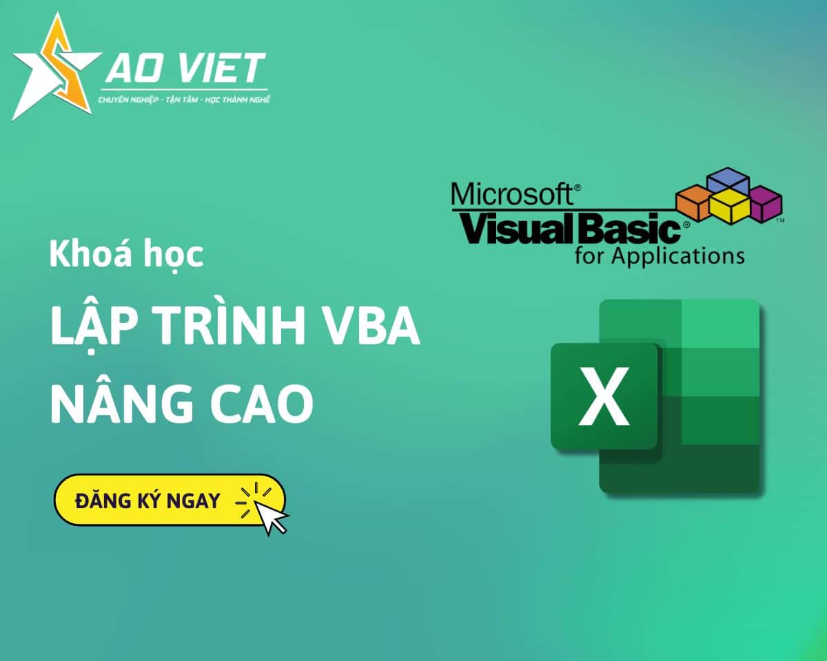 Khóa học lập trình VBA nâng cao