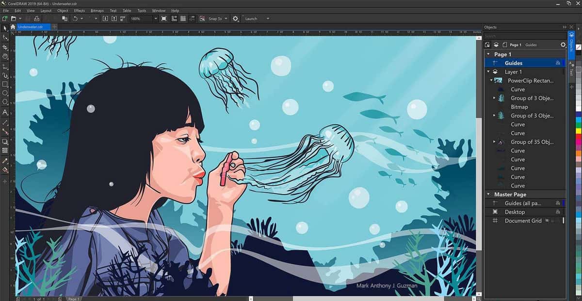 khoá học coreldraw