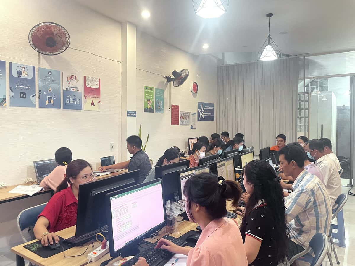 Khóa học Excel tại Trung tâm