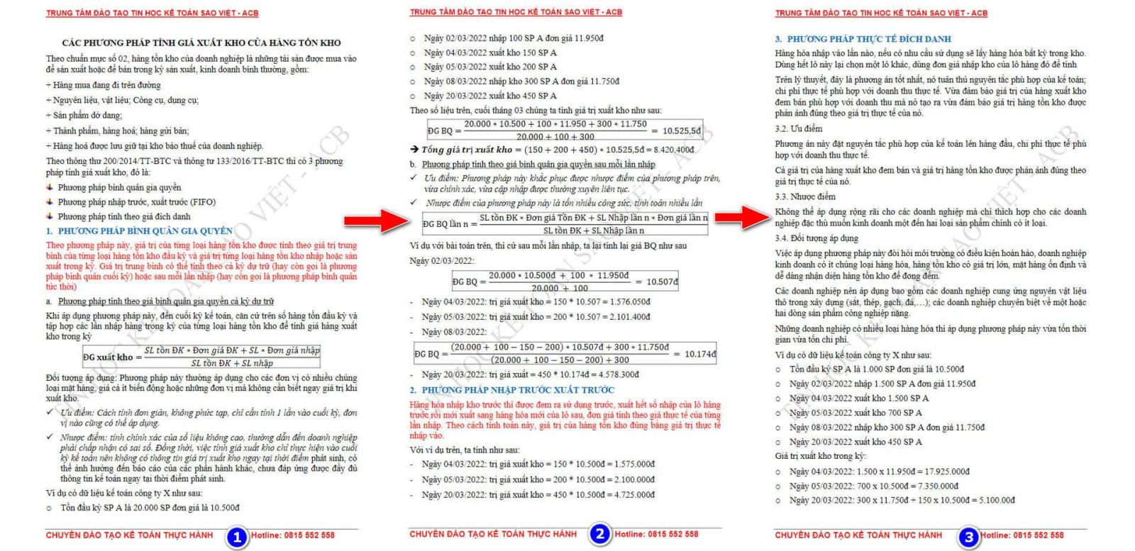 Bài tập thực hành kế toán