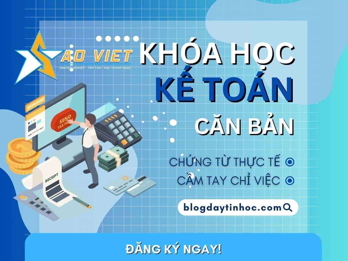Khóa học kế toán cho người bắt đầu