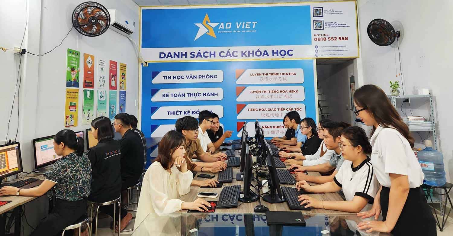 Trung tâm đào tạo tin học văn phòng
