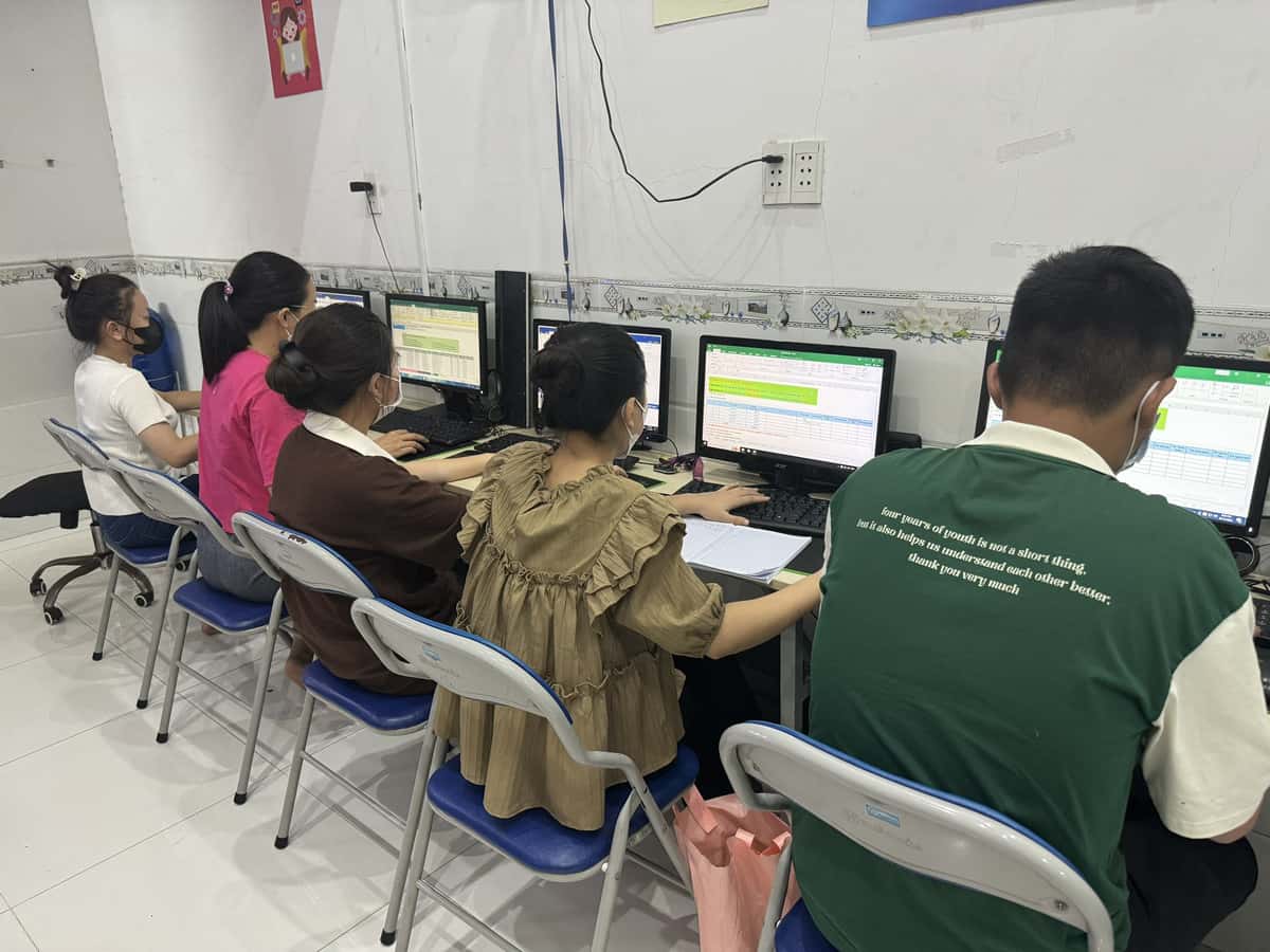 lớp học excel quận 7
