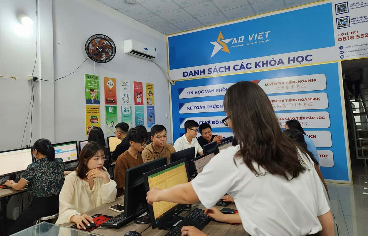 Khóa học tin học văn phòng tại Bình Dương