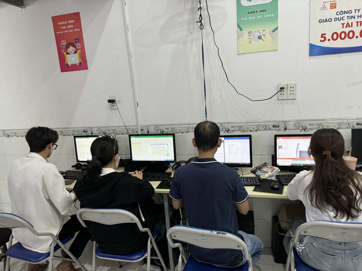 học Excel tại quận 12