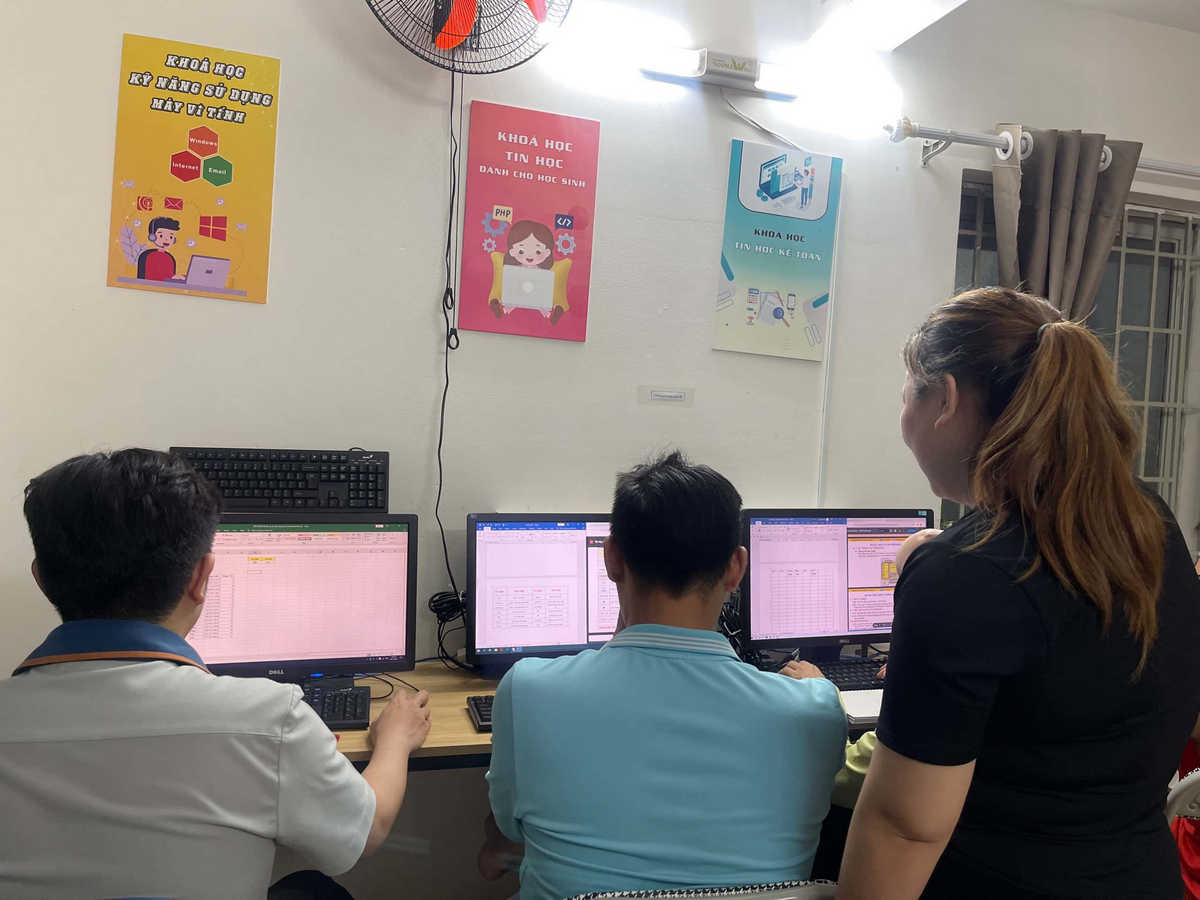Khóa học Excel tại Bình Thạnh