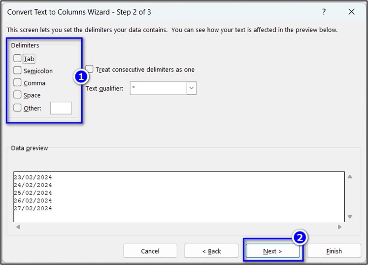 Bước 3: Nhấn Next tiếp