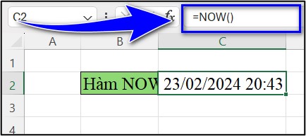 Hàm NOW