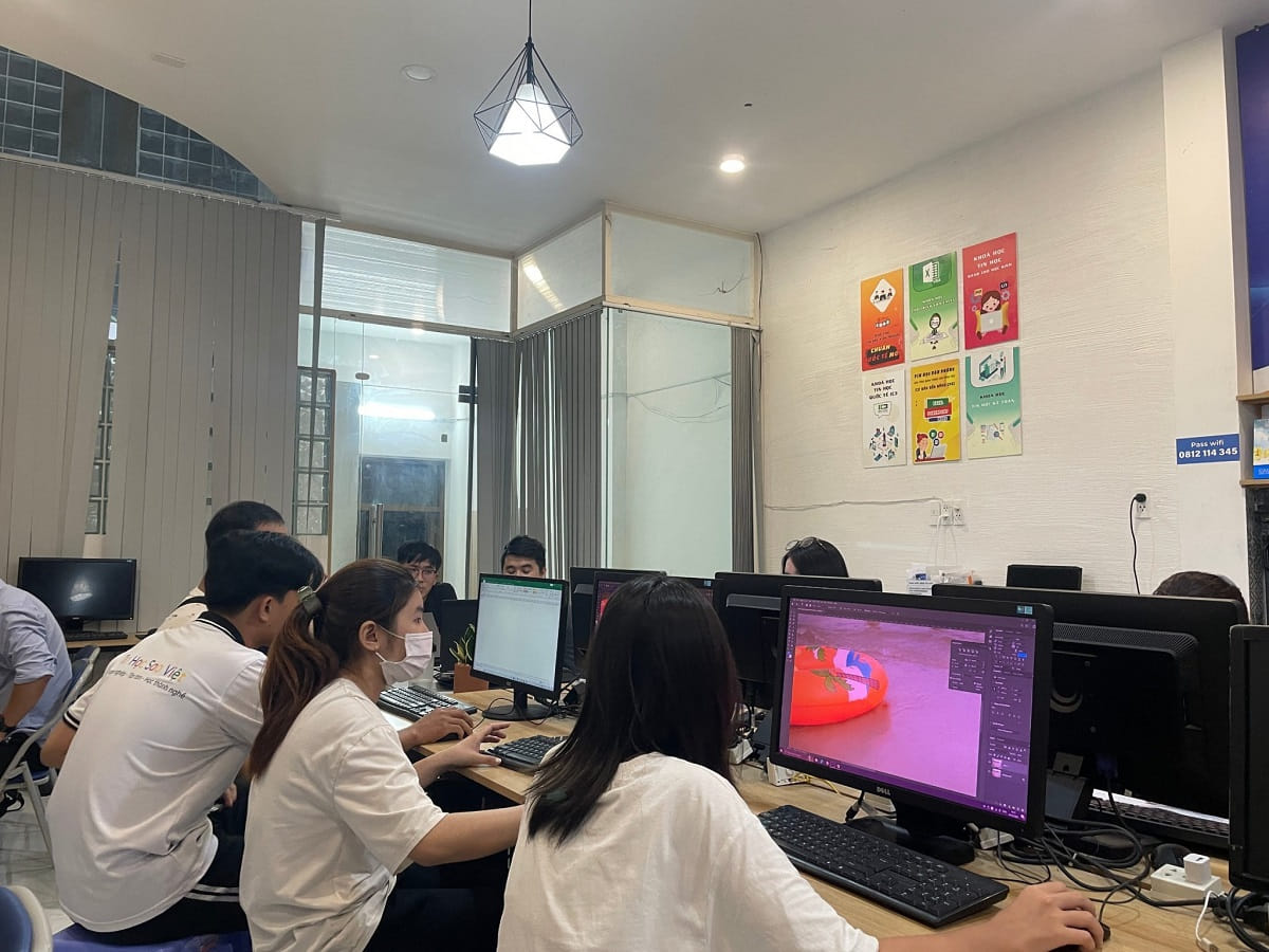 Lớp học thiết kế đồ hoạ tại Đồng Nai
