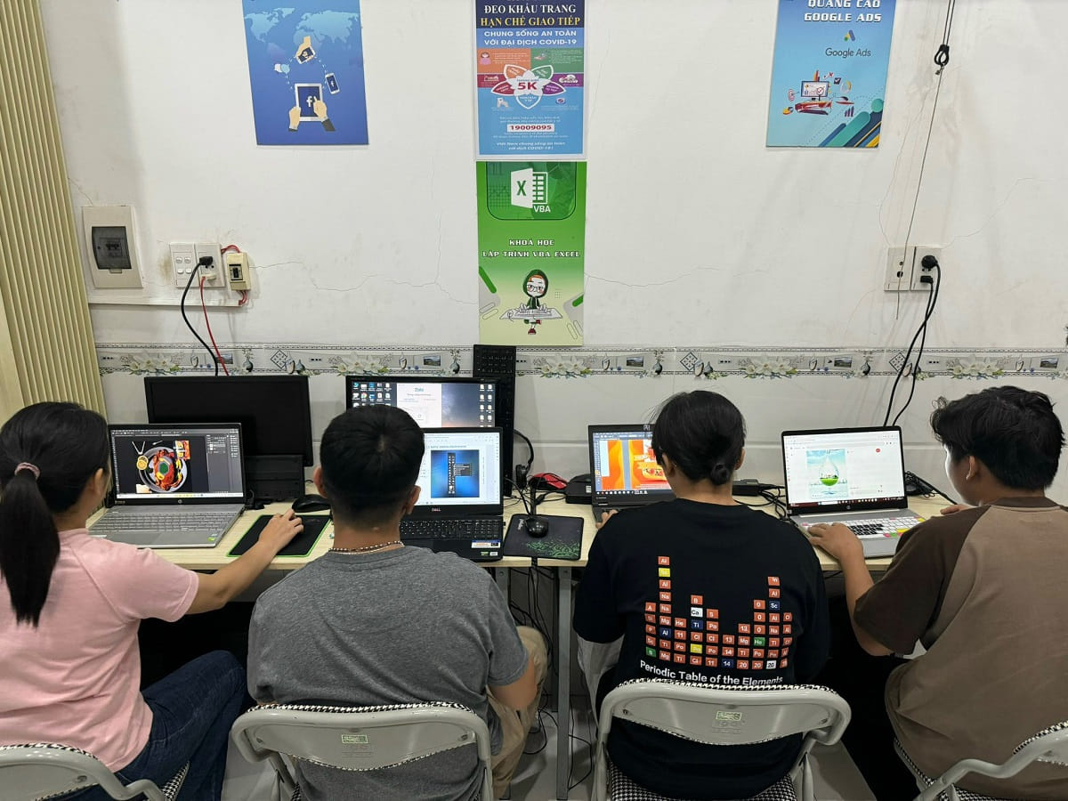 Lớp học photoshop tại Đồng Nai