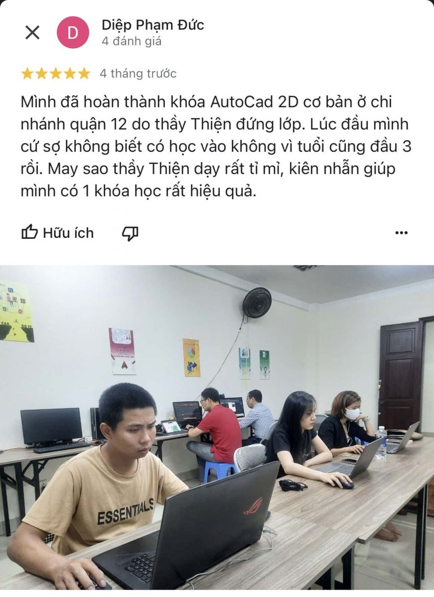 Đánh giá của học viên tại Trung Tâm Tin Học Sao Việt - Hình 4