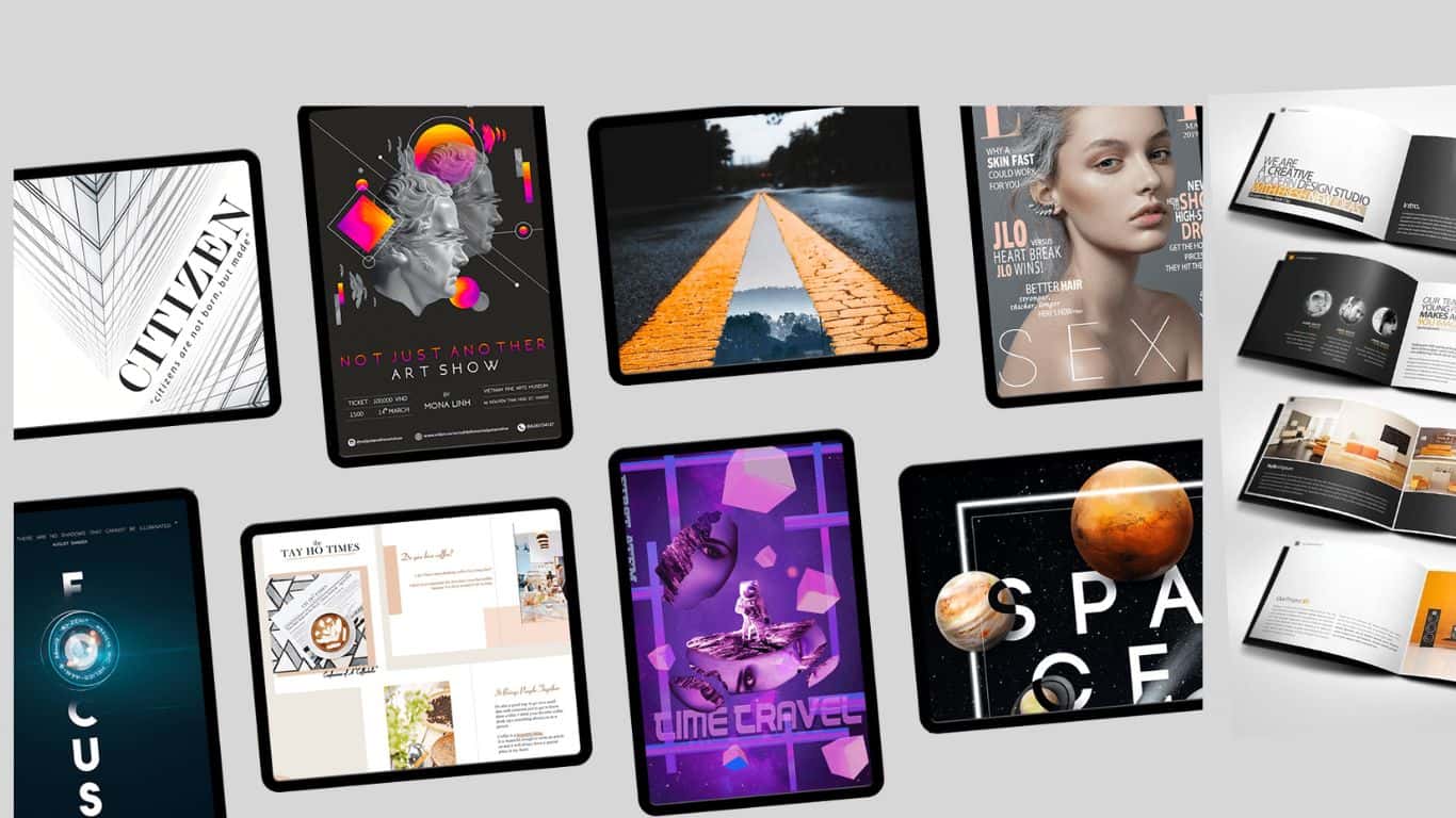 Ấn Phẩm Học Viên Khóa Học InDesign