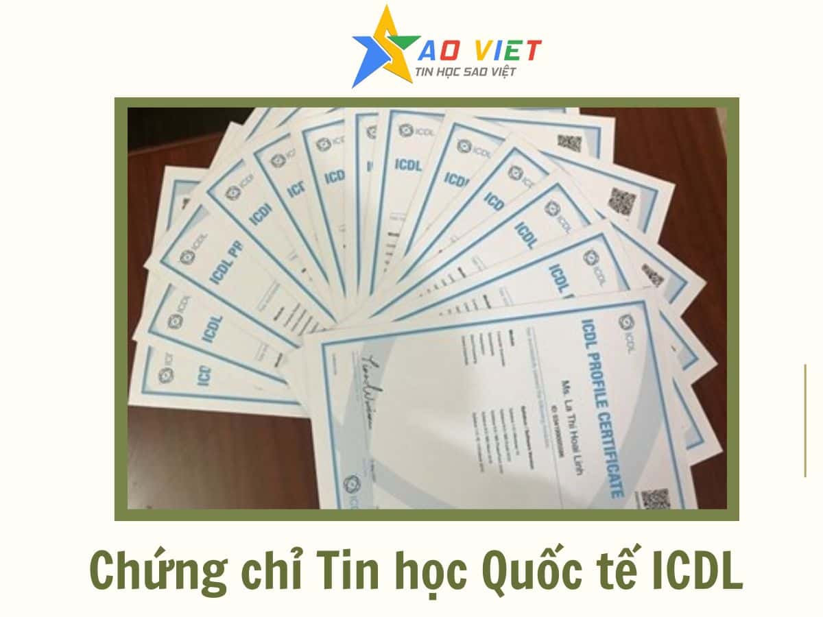 Chứng chỉ quốc tế ICDL