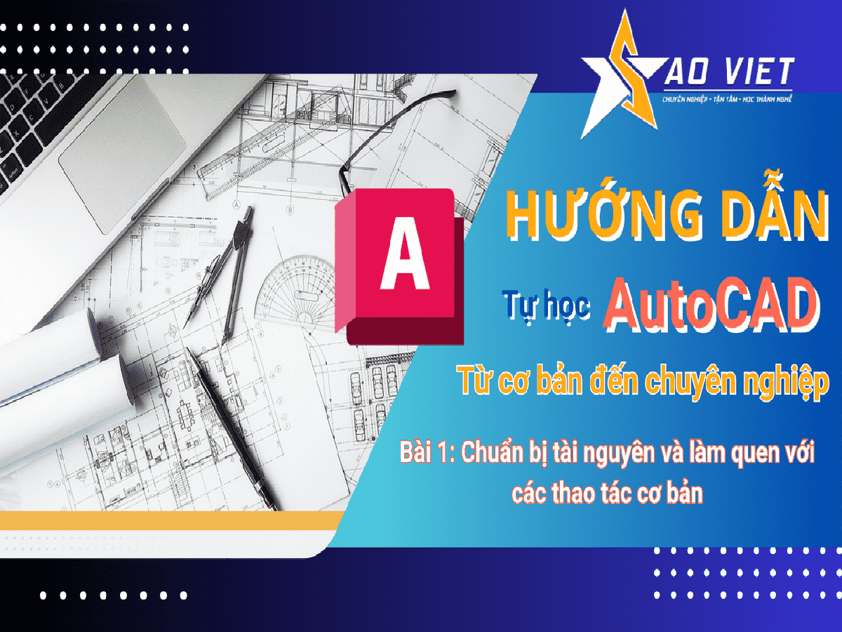 Video hướng dẫn Học autoCAD bài 1