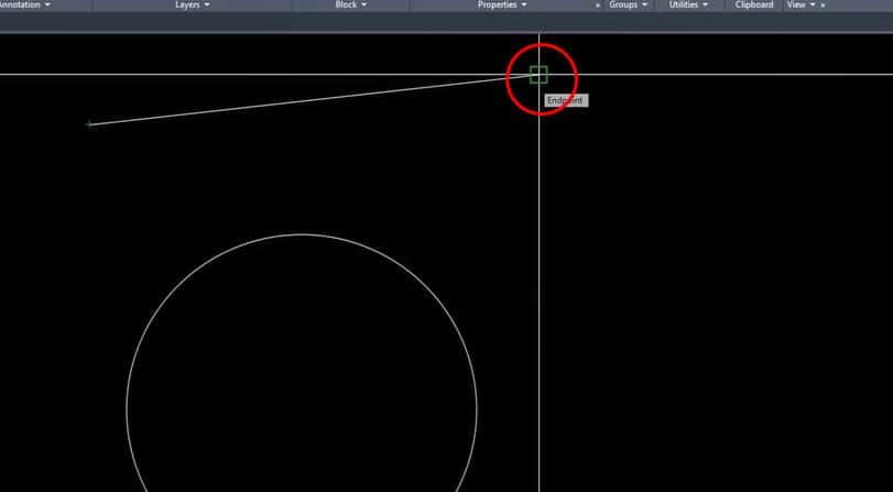 Truy Bắt Điểm Trong AutoCAD