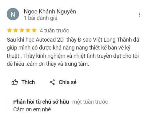 Phản hồi của học viên sau khóa học tại Trung Tâm Tin Học Sao Việt