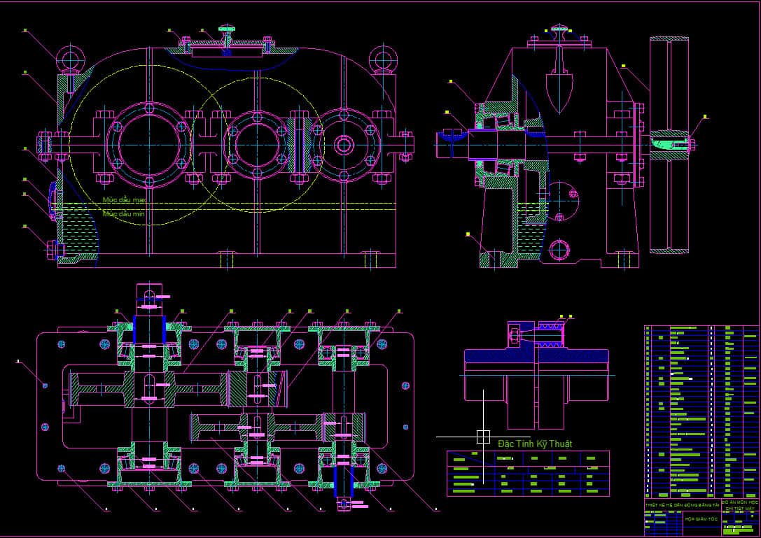 đăng ký học autocad thiết kế máy
