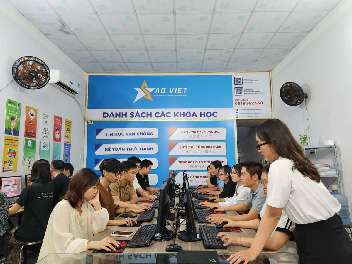 trung tâm tin học văn phòng ở Tân Bình