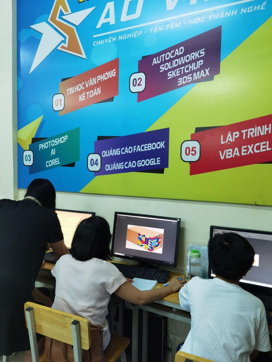 Khóa học thiết kế đồ họa chỉnh sửa ảnh với Photoshop Ai Corel