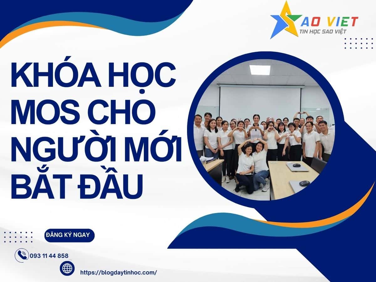 Khóa học mos cho người mới bắt đầu