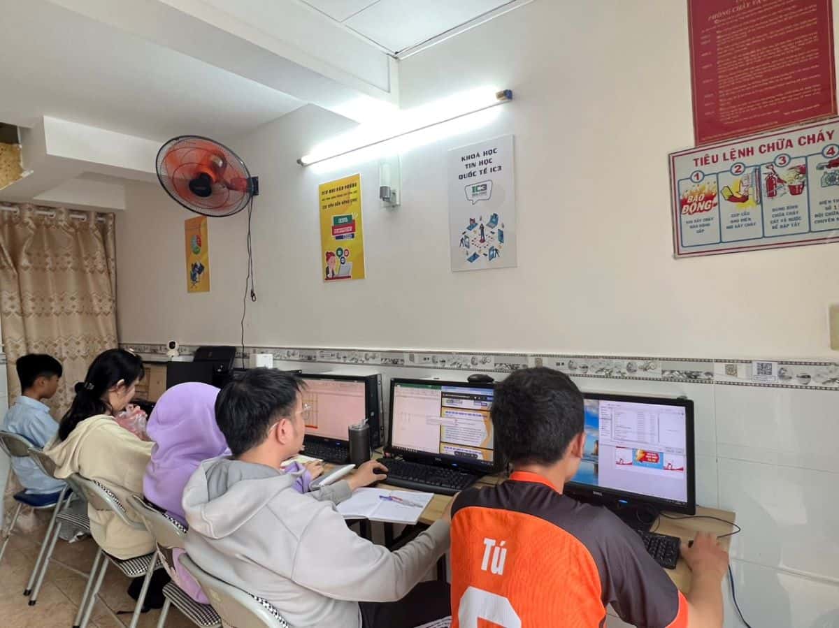 luyện thi mos cơ bản