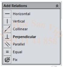 Các ràng buộc hình học