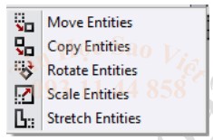 Bộ công cụ di chuyển sao chép biến đổi