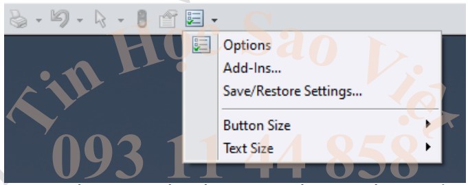  option của Solidworks