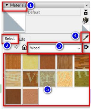 Cách Tạo Và Hiệu Chỉnh Map Vật Liệu Có Sẵn