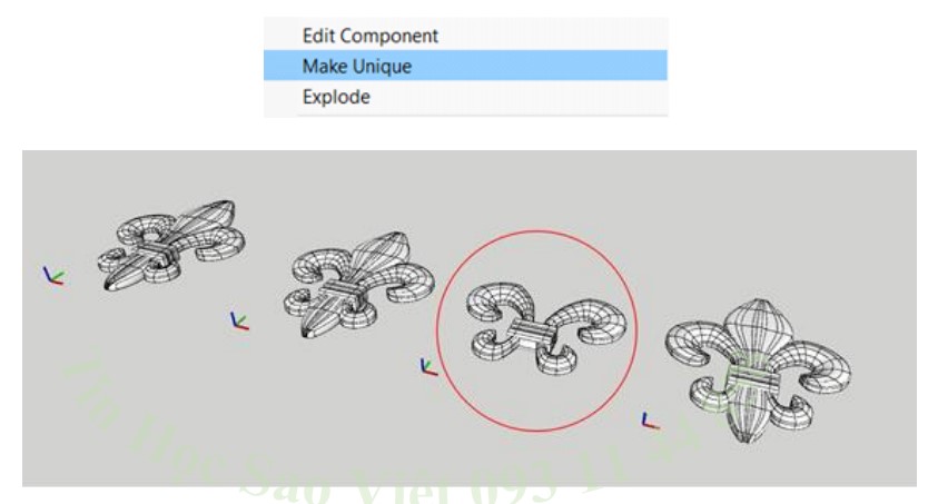 tạo component