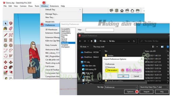  Bước 3 xuất file từ 2D sang 3D