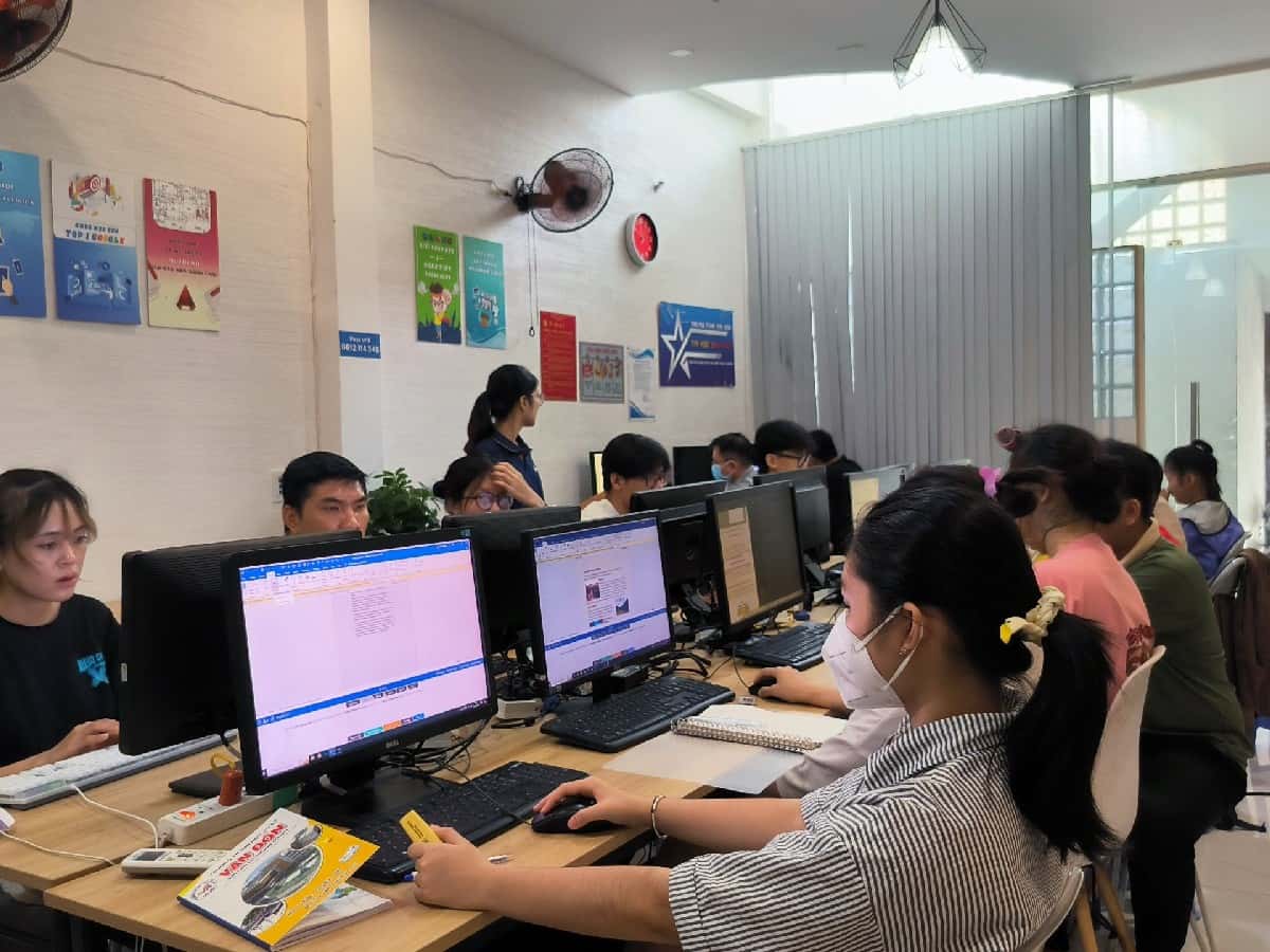 Lớp học tin học văn phòng tại Vũng Tàu