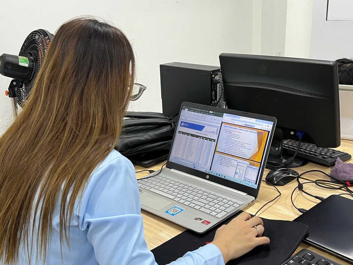 kỹ năng bạn đạt được trong khóa học excel tại bình tân