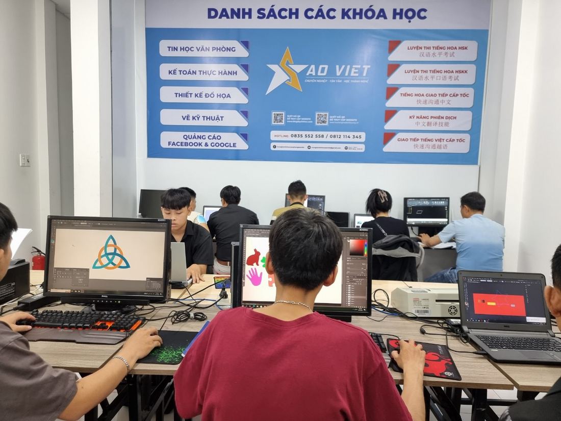 khóa học illustrator tại bình tân