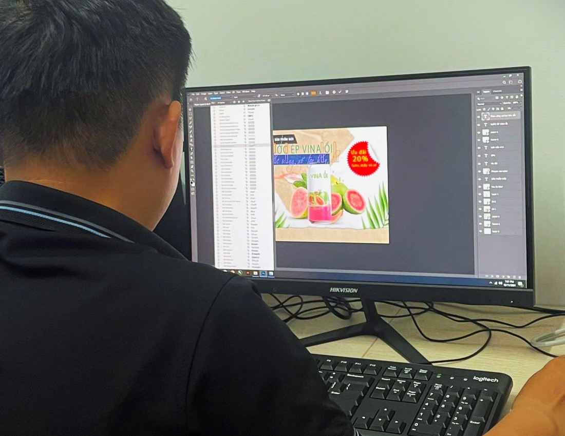 điểm nổi bật trong khóa học photoshop tại bình tân