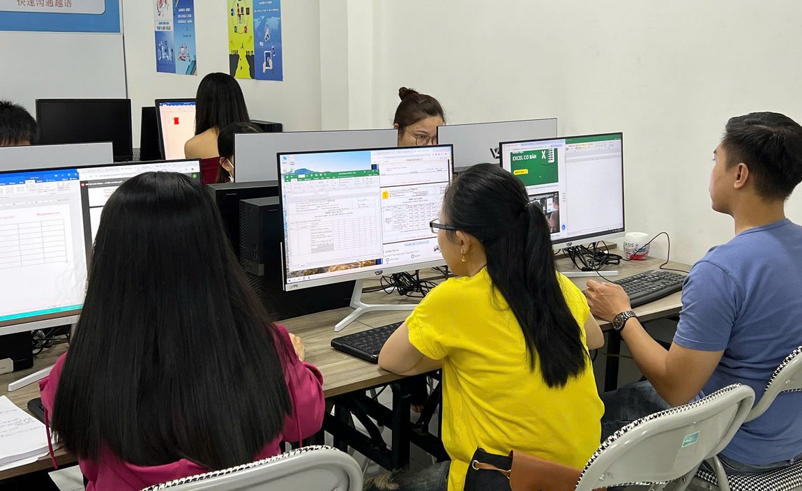 nội dung luyện thi mos với word excel powerpoint