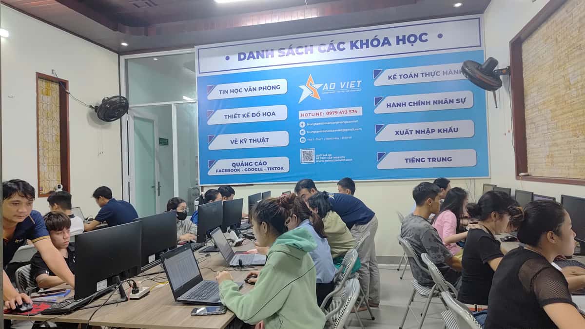 Trung tâm tin học Sao Việt tại Gò Vấp
