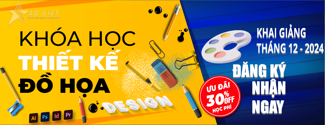 Ưu đãi khai giảng khóa học thiết kế đồ họa ở Long Thàng