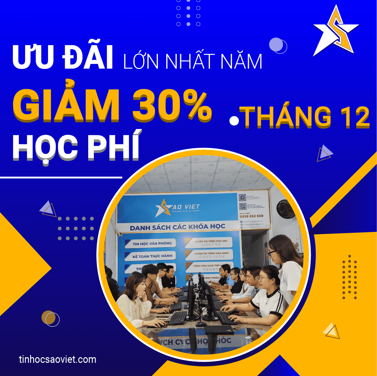 Khai giảng khóa học tin học văn phòng